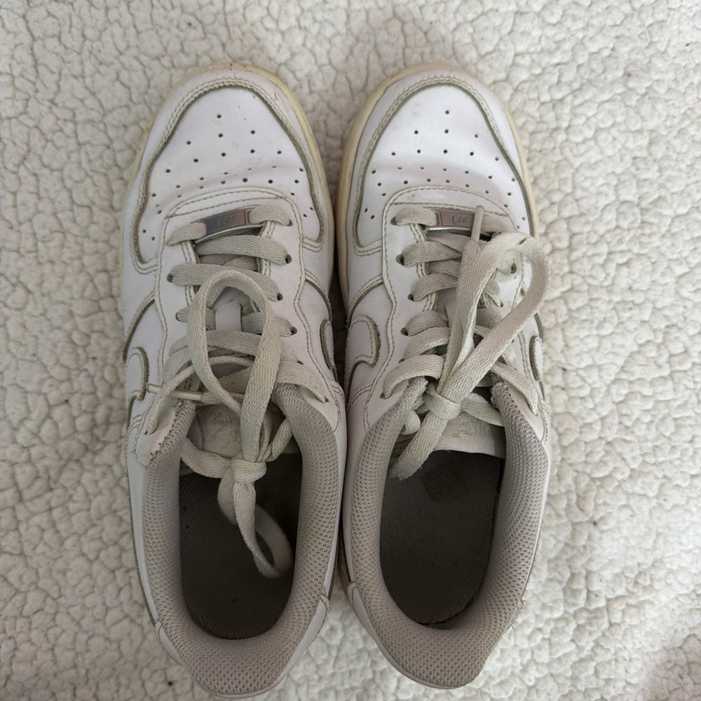 Nike White and Gray Sneakers